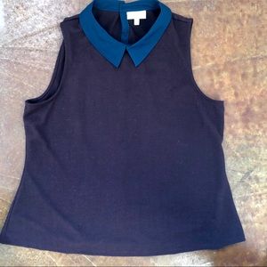 ⚫️ Elegant ModCloth high collar blouse